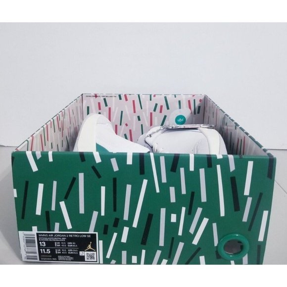Nike Air Jordan 2 Retro Low SE Nina Chanel Abney Green - Picture 7 of 7